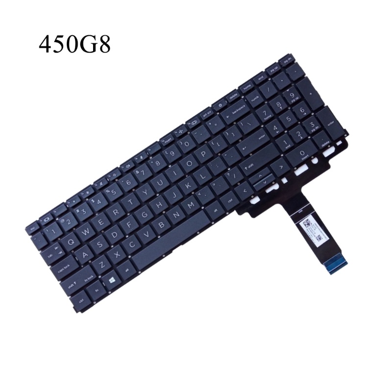 Btsg Original Layout US Keyboard Inggris Tanpa Backlit No Frame Untuk HP ProBook 450g8 455 G8 455R G8 650 G8 Laptop, B