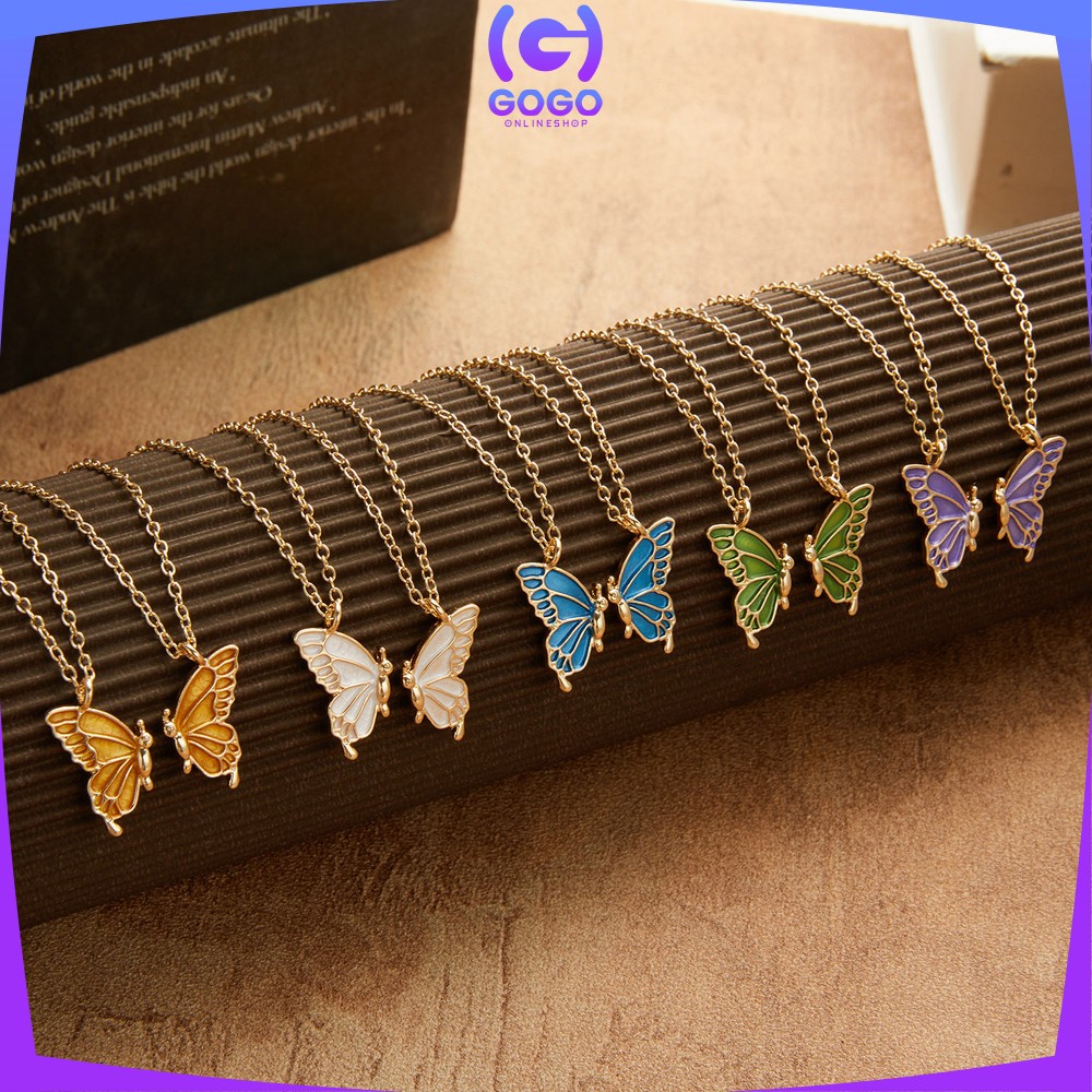 GOGO-K121 Kalung Couple Magnet 2 PCS / Kalung Couple Best Friend / Kalung Pasangan Pria Wanita Couple Necklace Aksesoris Wanita