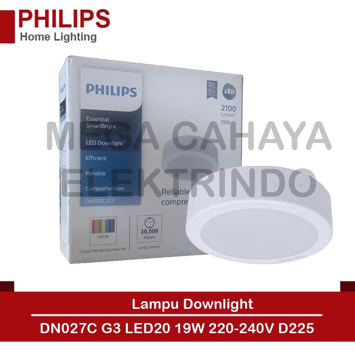 PHILIPS Downlight DN027C G3 LED20 - 19W