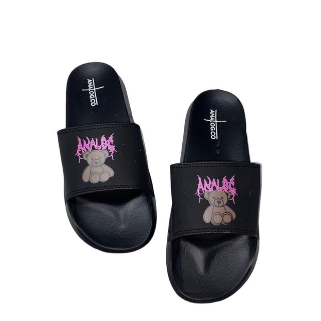 SANDAL SLOP COWOK ANALOG EMPUK ANTI SLIP