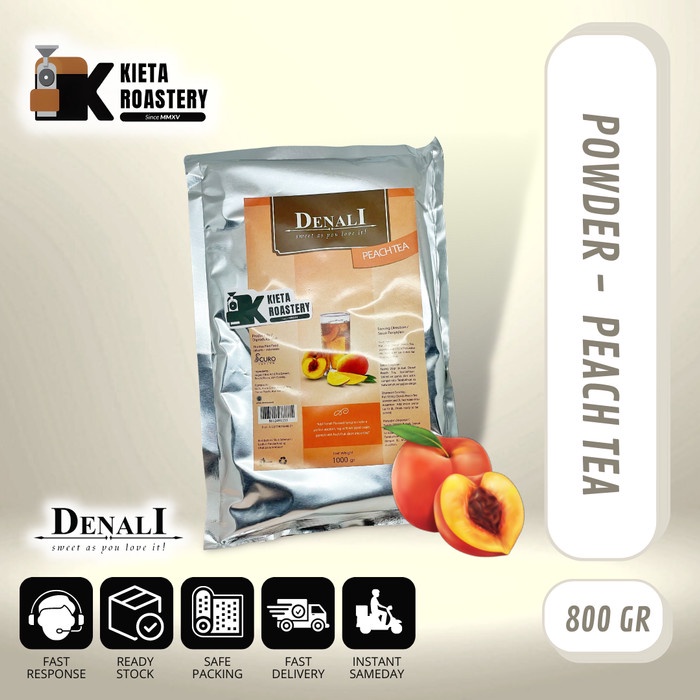 

1 PACK DENALI POWDER PEACH TEA