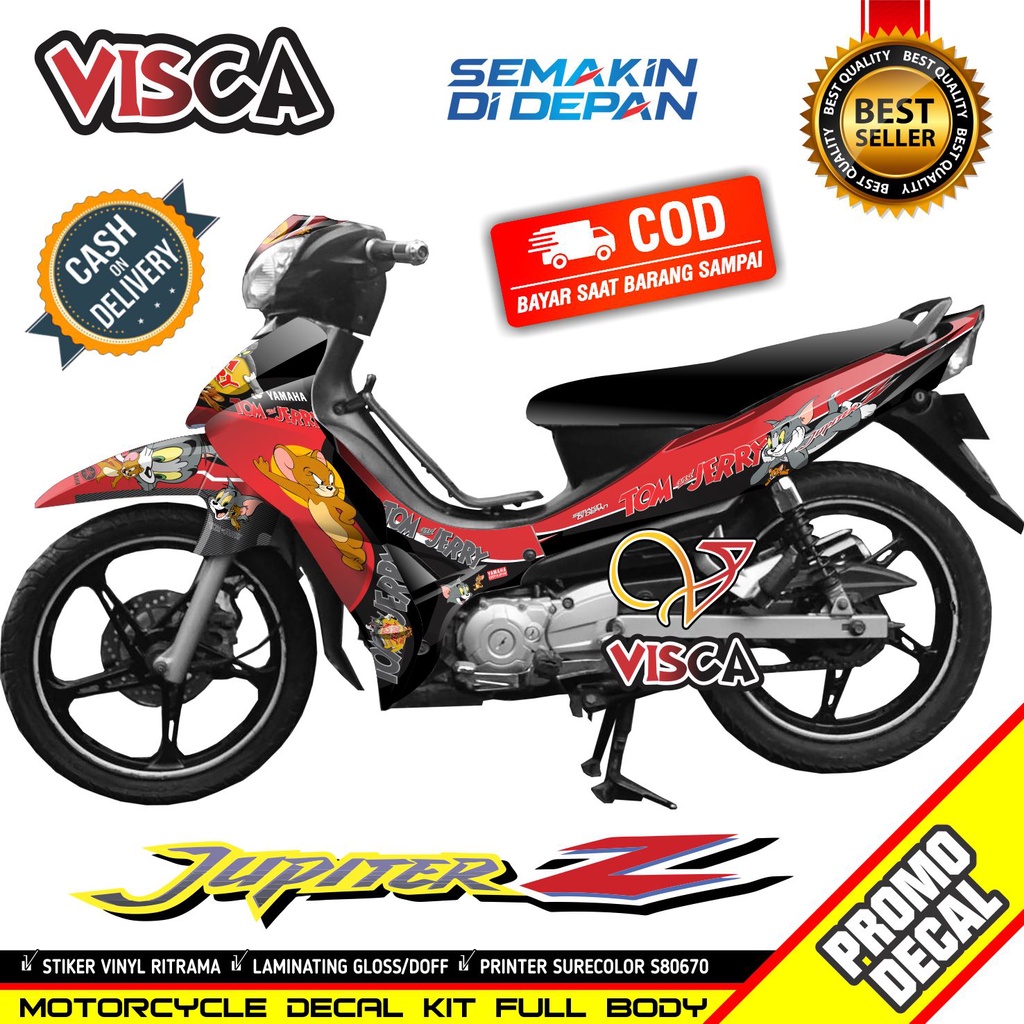 Decal Jupiter Z Burhan Full Body Stiker Jupiter Z Burhan Full Body Striping Jupiter Z Burhan Variasi
