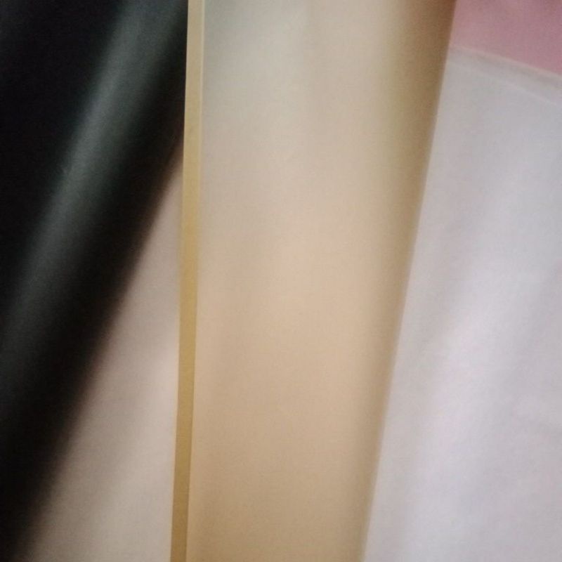 

kertas buket warna kuning transparan