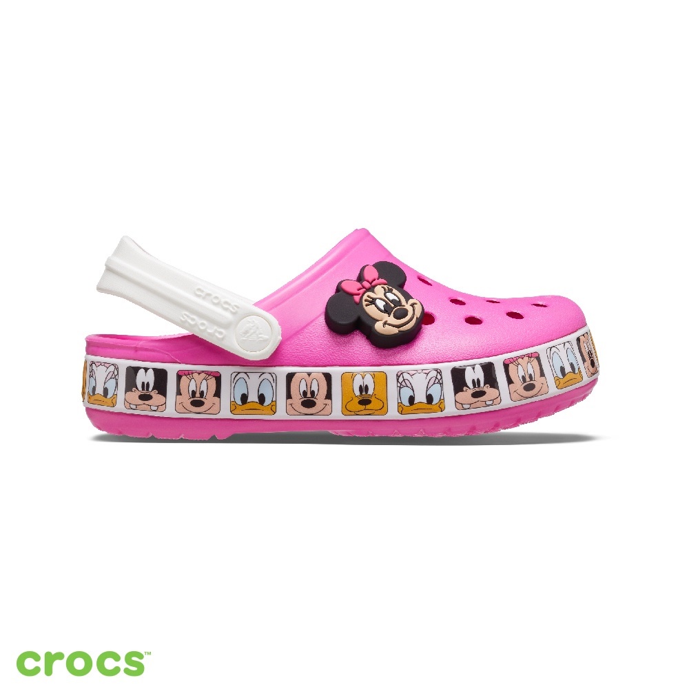 CROCS FUNLAB MINNIE CLASSIC / CROCS KIDS / CROC ANAK / KARAKTER MICKEY MOUSE / MICKEY MOUSE / FUNLAB MICKEY MOUSE SANDAL KARET ANAK / SANDAL ANAK LAKI / CROCS KIDS / MINNIE ACADEMY - PINK