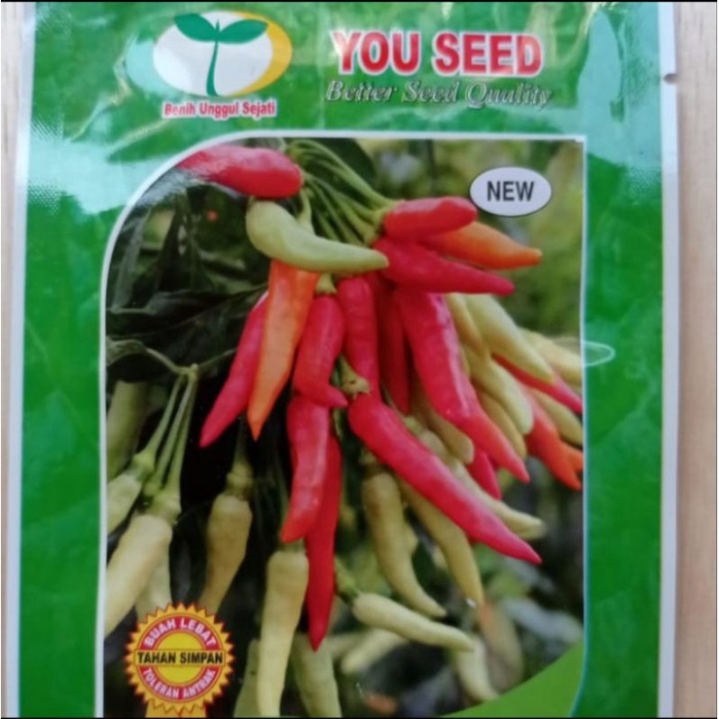 Benih Cabe Rawit ORION F1 isi 10Gr Cabe Rawit Berdompol Produk YOUSEED