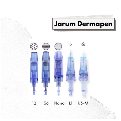 WARNA BIRU Jarum Needle BIRU Nano needle 36 Needle 12 Needle 1R 3R sulam Mesin DR PEN Drpen A1