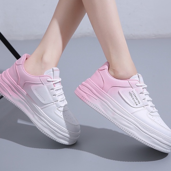 TBIG [COD] Sepatu Sneakers Import Shoes NAILA Fashion Wanita Sepatu Korea Style Sekolah Kuliah