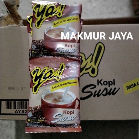 

KOPI YA SUSU 28gr (1 RENTENG ISI 10 SACHET)