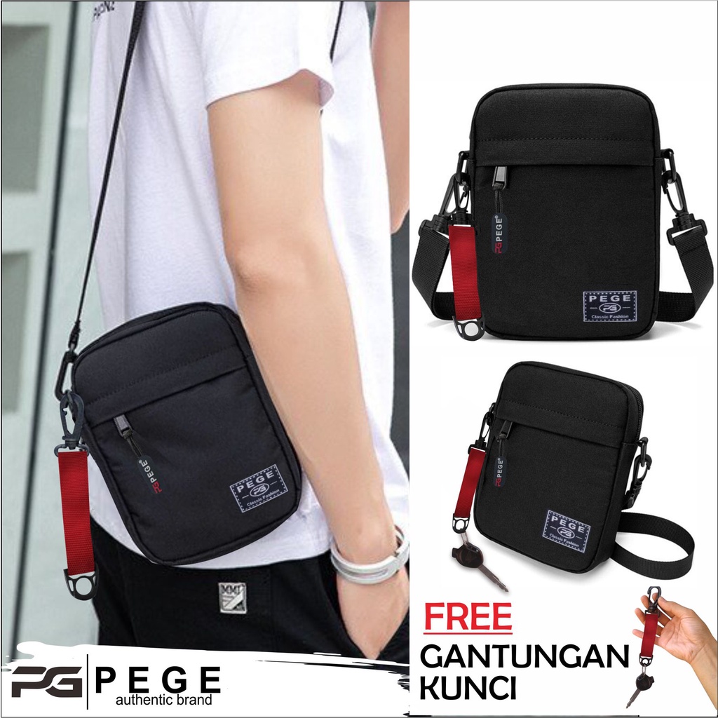 Tas Selempang Slingbag Bahu Pria PEGE Model Casual - PG 8945