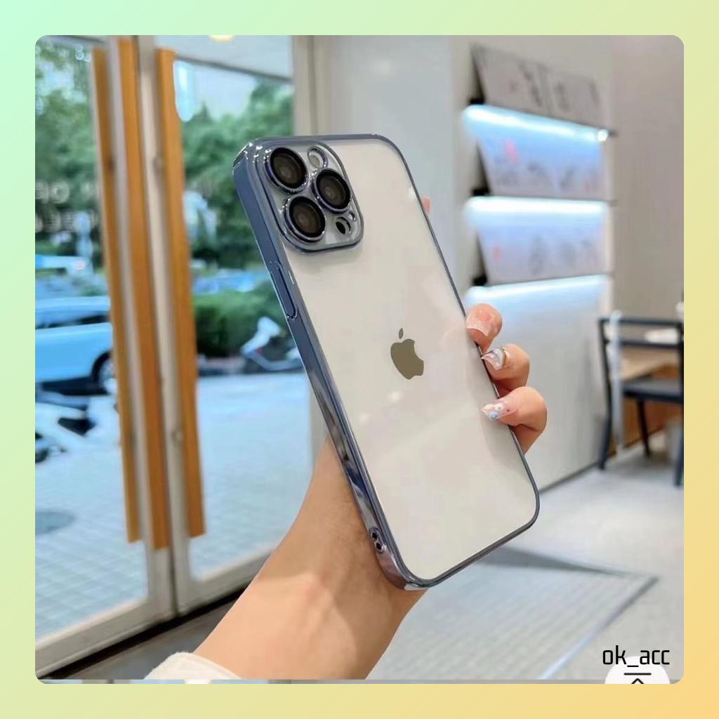 Case FJ06 Casing Pelindung Lensa Kecil Kamera for Iphone 7 8 7+ 8+ X Xs Xr Max 11 12 13 14 14+ Plus 14Plus Pro Max