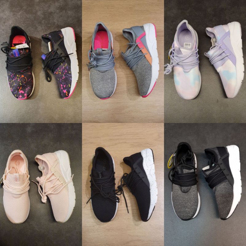 Jastip Termurah Payless by Goddes Sepatu Sneakers Tali LA Gear Flash Gore SALE