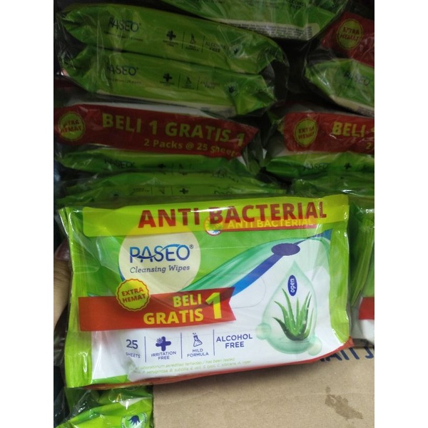 Paseo anti bacterial 25+25 (Beli 1 Gratis 1)