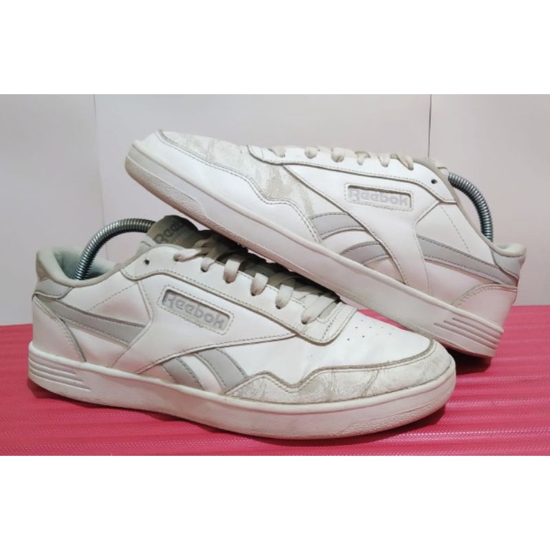 Reebok White Second Shoes Men/Sepatu Seken Original Reebok Putih Cowok~