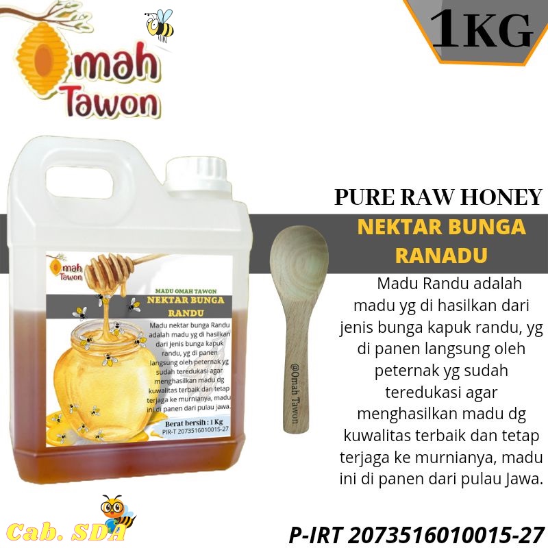 

Madu asli nextar randu 1kg