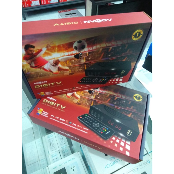 ADVAN DIGIPRO Set Top Box STB ADVAN tv digital youtube 1080p