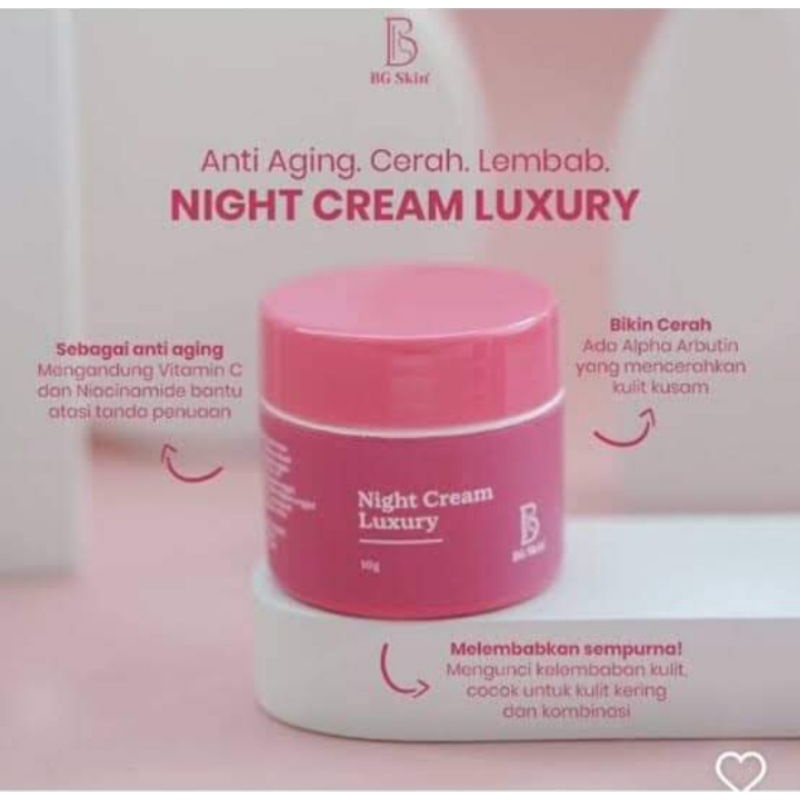 night cream BG luxury
