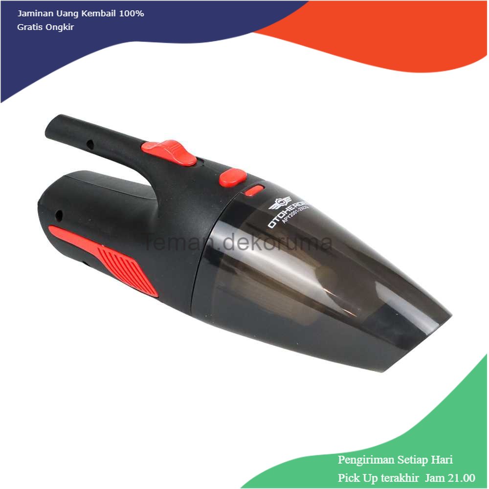 TD-PR2 OTOHEROES Vacuum Cleaner Penyedot Debu Mobil 12V 120W - APY2001-2XCQ