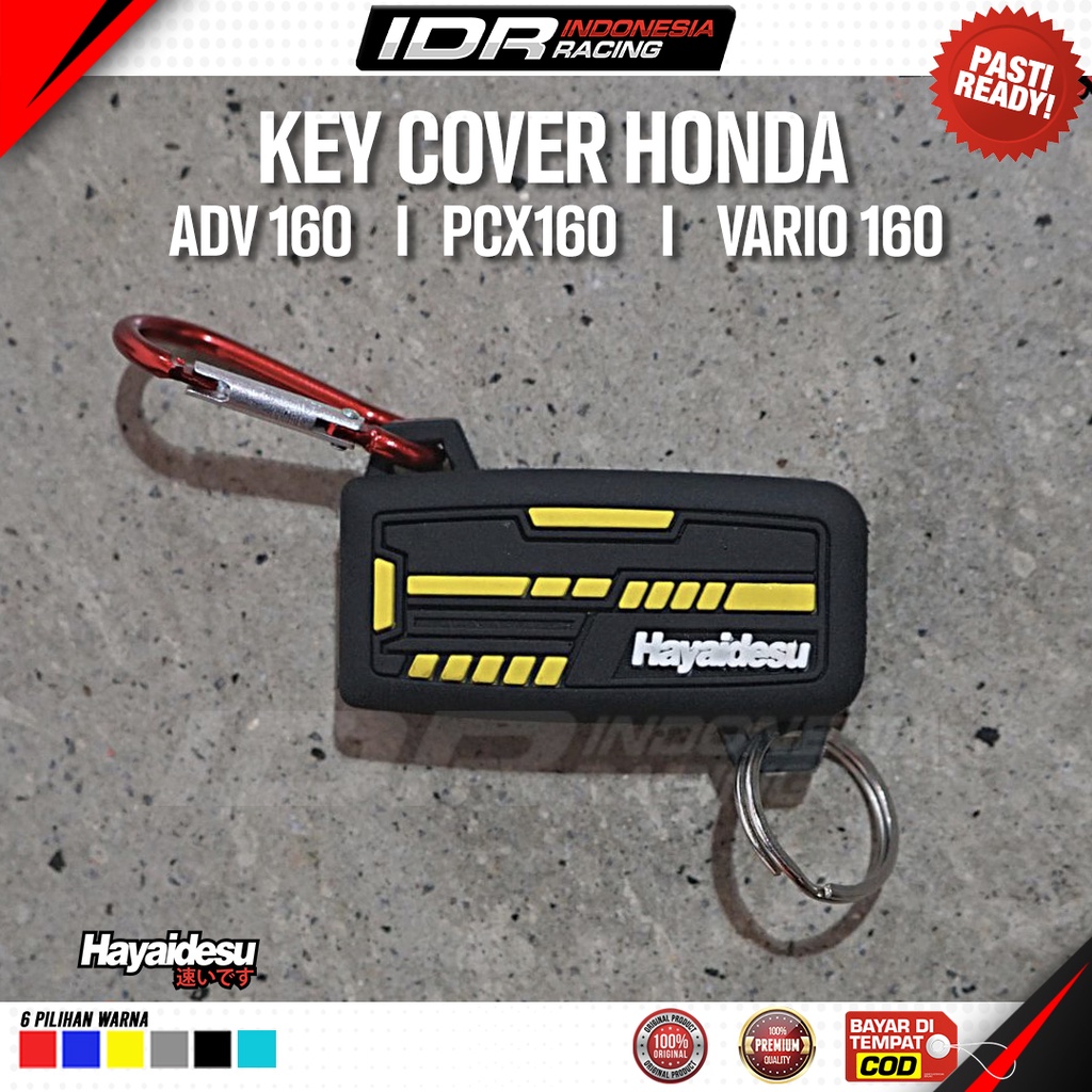 Kondom silikon sarung cover kunci remote motor keyless Hayaidesu Honda VARIO 160 ADV 160 PCX 160 VARIO 125 CBS ISS