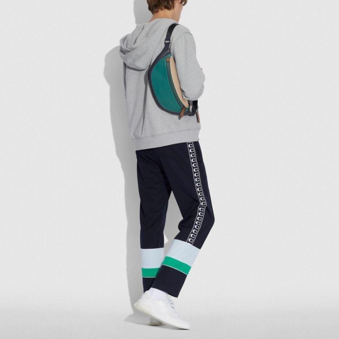 Coach League Belt Bag In Colorblock Special Limited Edition