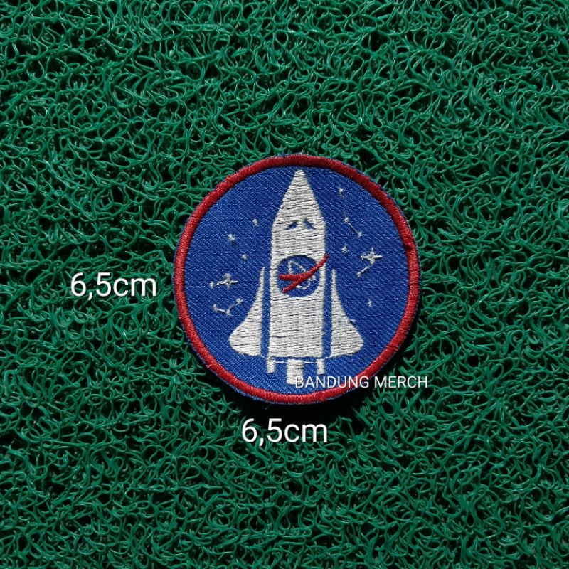 Patch bordir NASA premium best quality termurah