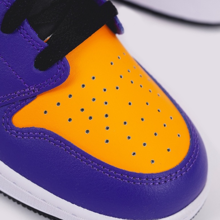 Air Jordan 1 Mid Lakers GS