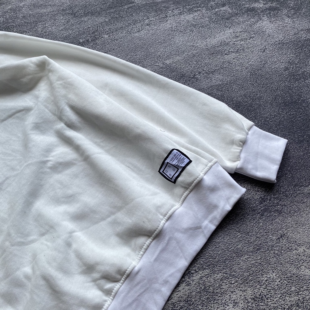 Jaket Sweater Hoodie - FEROCIOUS - White Free Sticker