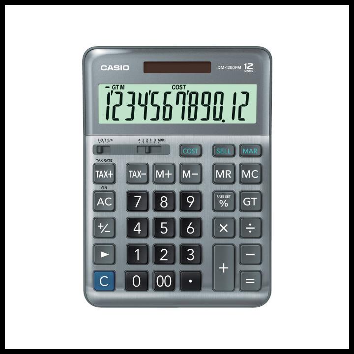 

Calculator Casio Dm 1200Fm