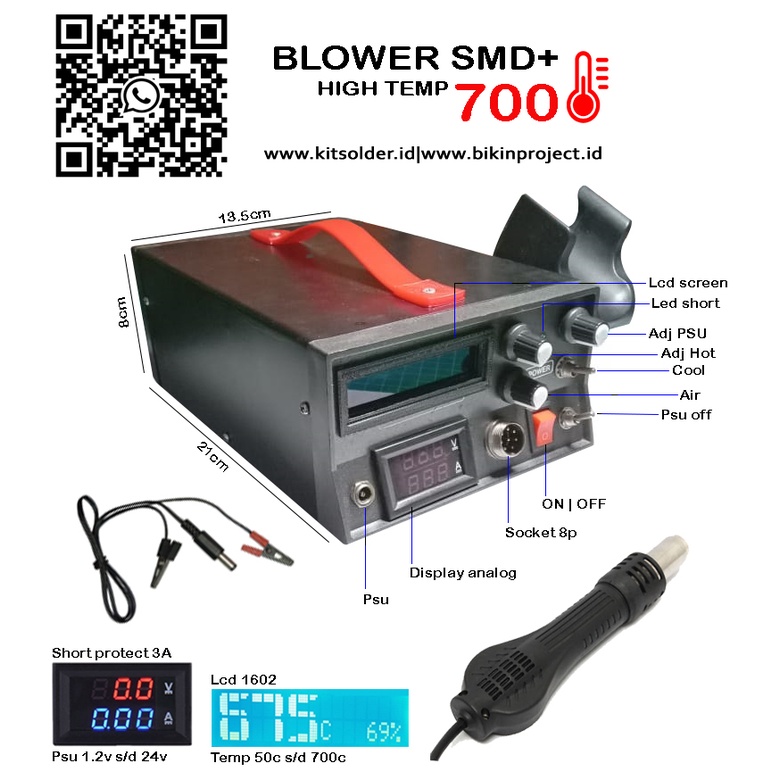 Blower uap / Solder station