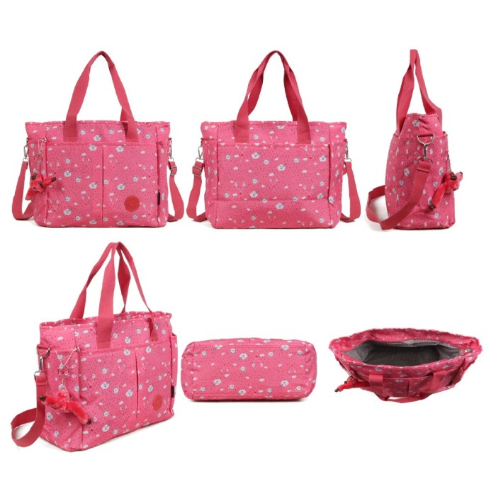 T0P TAS KIPLING SELEMPANG WANITA / KIPLING BESAR / IMPORT / 13128 MOTIF NICE