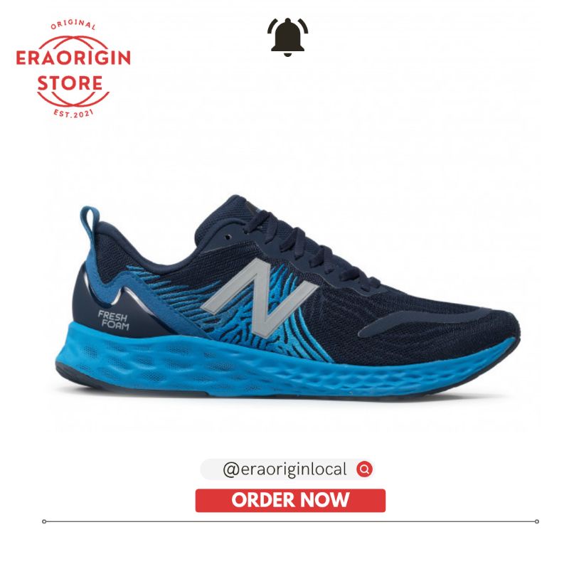 Sepatu Pria Running New Balance Tempo Natural Indigo Original