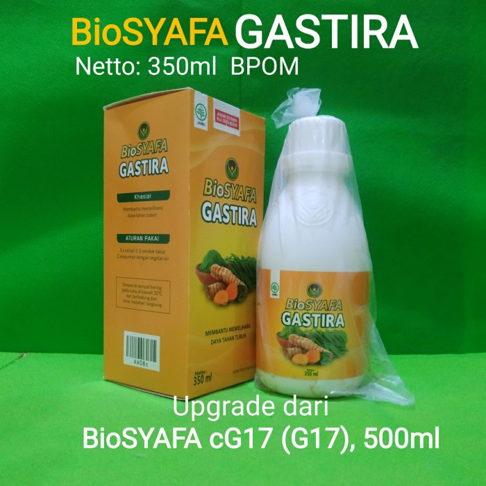 CG17, Biosyafa G17 isi: 500ml