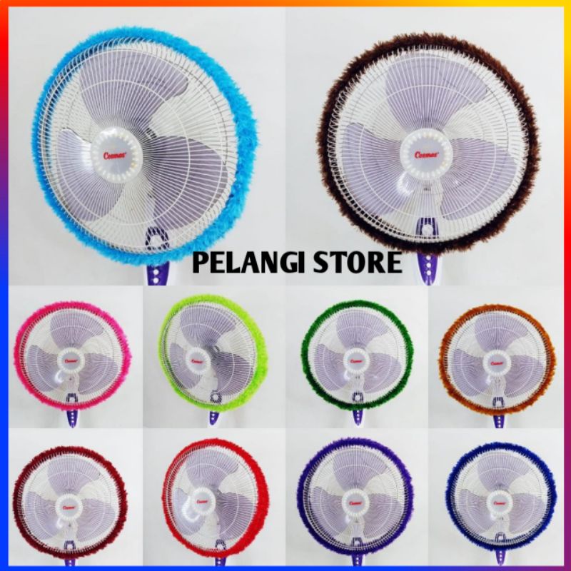 Bando Kipas Angin Besar Bulu Rasfur Sarung Cover Pelindung Sarung Penutup Kipas Angin Anti Debu Band