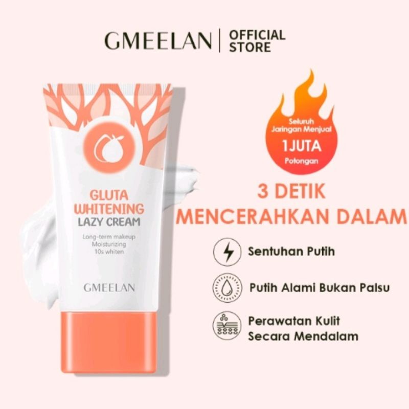 GMEELAN GLUTA DAY CREAM NIACINAMIDE MELEMBABKAN WAJAH DAN MEMUTIHKAN