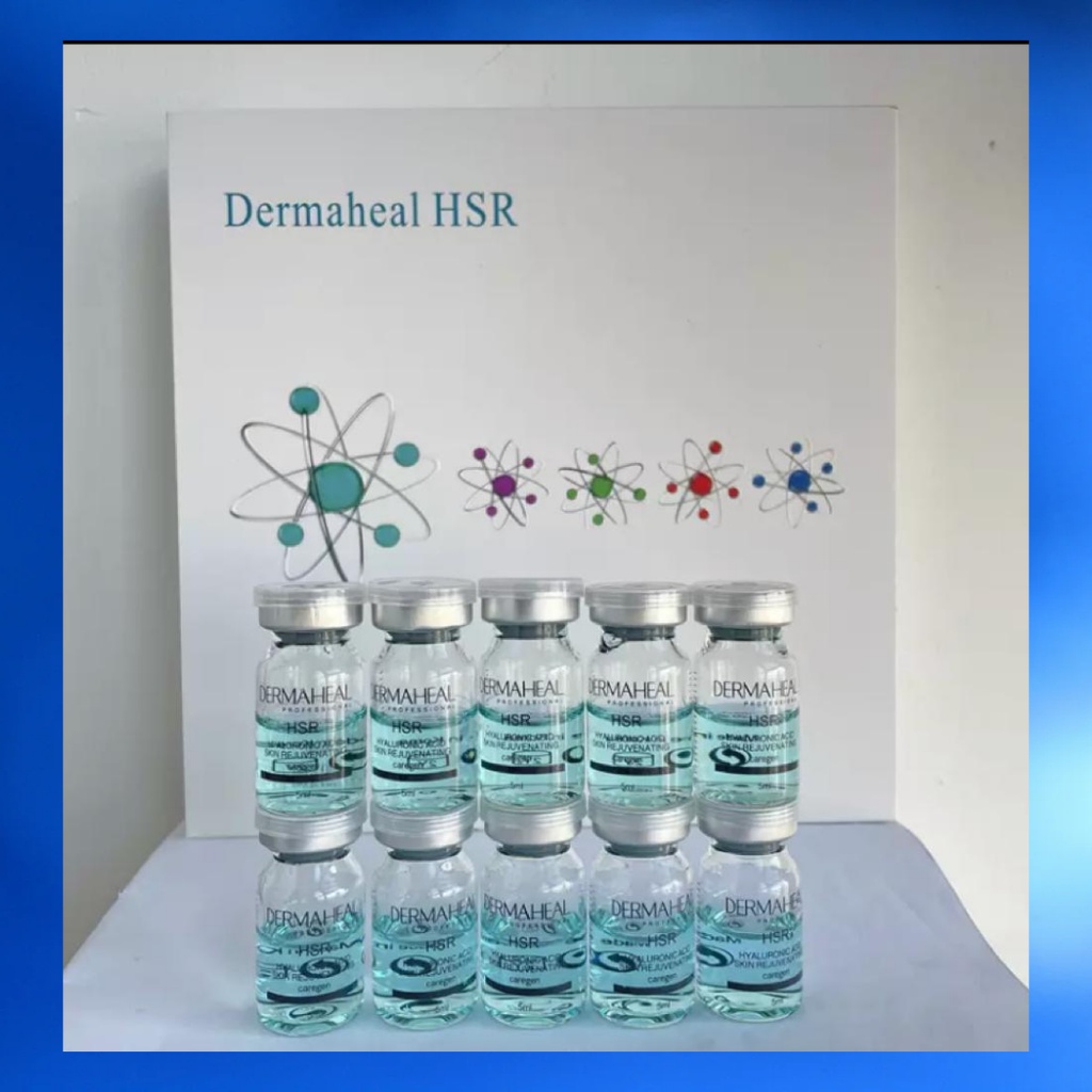 Dermaheal Serum Mesoterapi Skinbooster 1 botol 5ml Dermaheal SR/ SB/ HSR/ HL/ LL Serum Hyaluronic Essence Perawatan Wajah Ecer