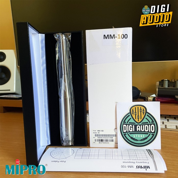 Microphone Audio Analyzer - Mic Measurement Mipro Mm-100 - Rta Speaker #Original