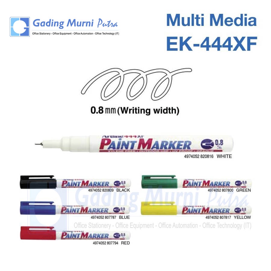

SPIDOL ARTLINE PERMANEN PAINT MARKER EK-444XF
