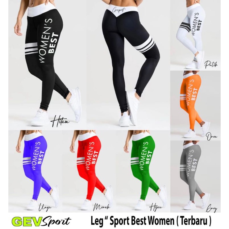 LEGGIN SPORT BEST WOMENS/leggin terbaru/GEVSPORTWEAR