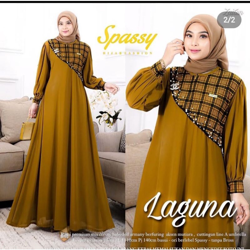 LAGUNA DRESS | GAMIS CERUTY MIX KATUN RAMI