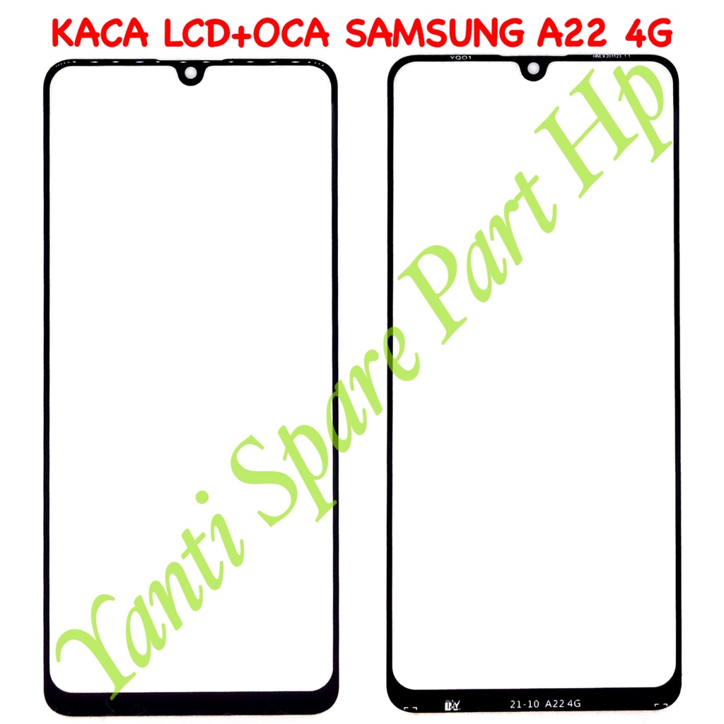 Kaca Lcd Plus Oca Samsung A22 4G A225 Original Terlaris New