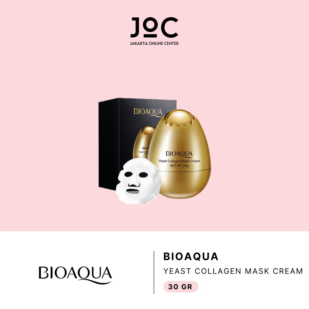 BIOAQUA Yeast Collagen Mask Cream  BPOM / Masker Face Bioaqua
