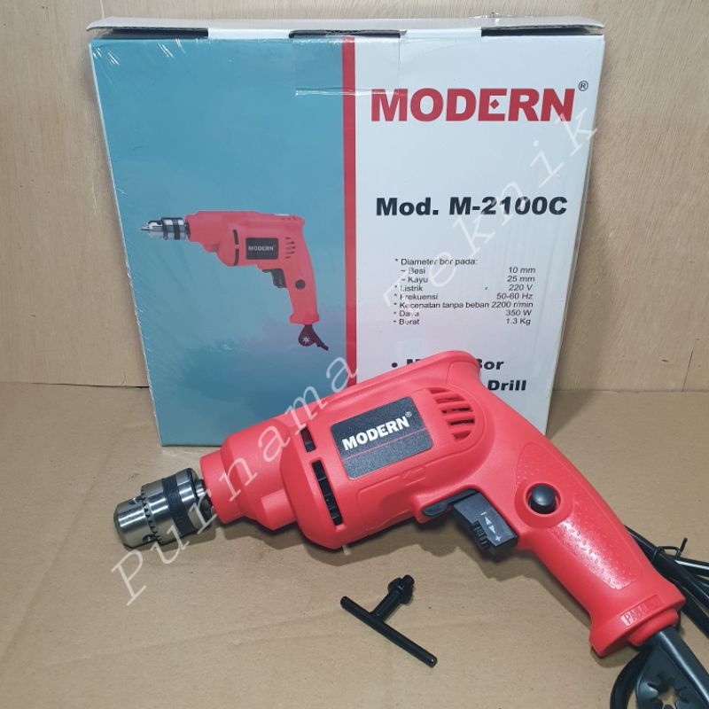 Bor Modern M-2100C Bor Listrik Modern M-2100C Bor Modern 10mm