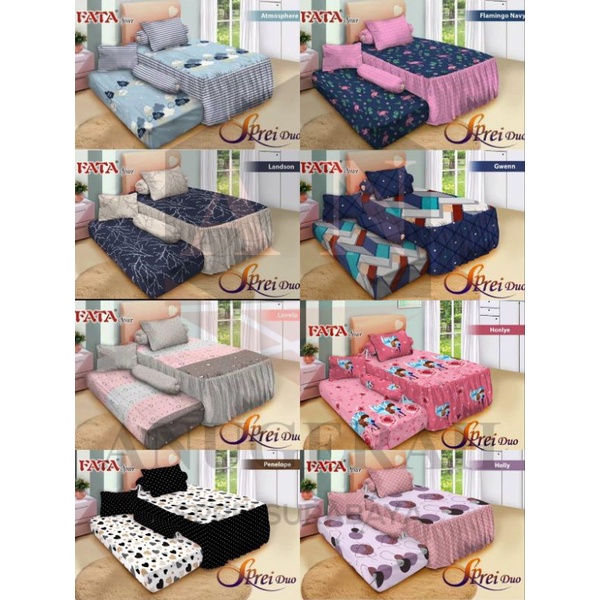 ANUGERAH - SPREI SORONG FATA 120X200 - SPREI DUO 2IN1 FATA - SPREI SINGLE FATA - SPREI 120X200