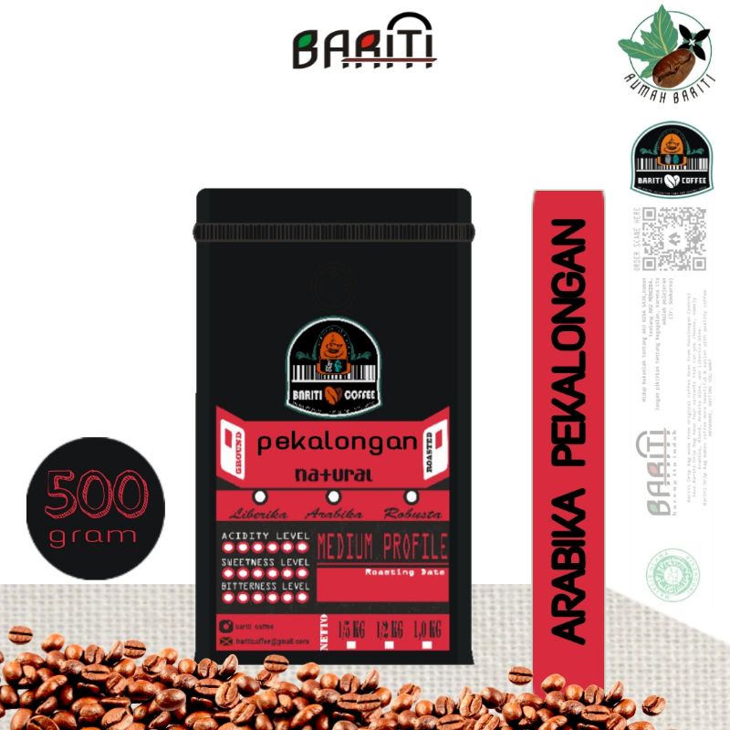 

Kopi Arabika Pekalongan - Natural - (Berat:500gr)