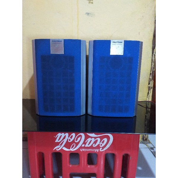 Speaker Pasif Polytron Copotan Compo Polyton Dynamic Bass Boost 1 Pasang (Bekas)