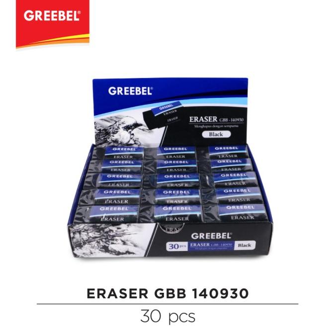 

BAYAR DITEMPAT GREEBEL Penghapus Hitam/Eraser Black GBB 140930 (box) /ALAT TULIS AESTHETIC/ALAT TULIS SEKOLAH/ALAT TULIS SET/ALAT TULIS LENGKAP/ALAT TULIS ANAK/ALAT TULIS LUCU