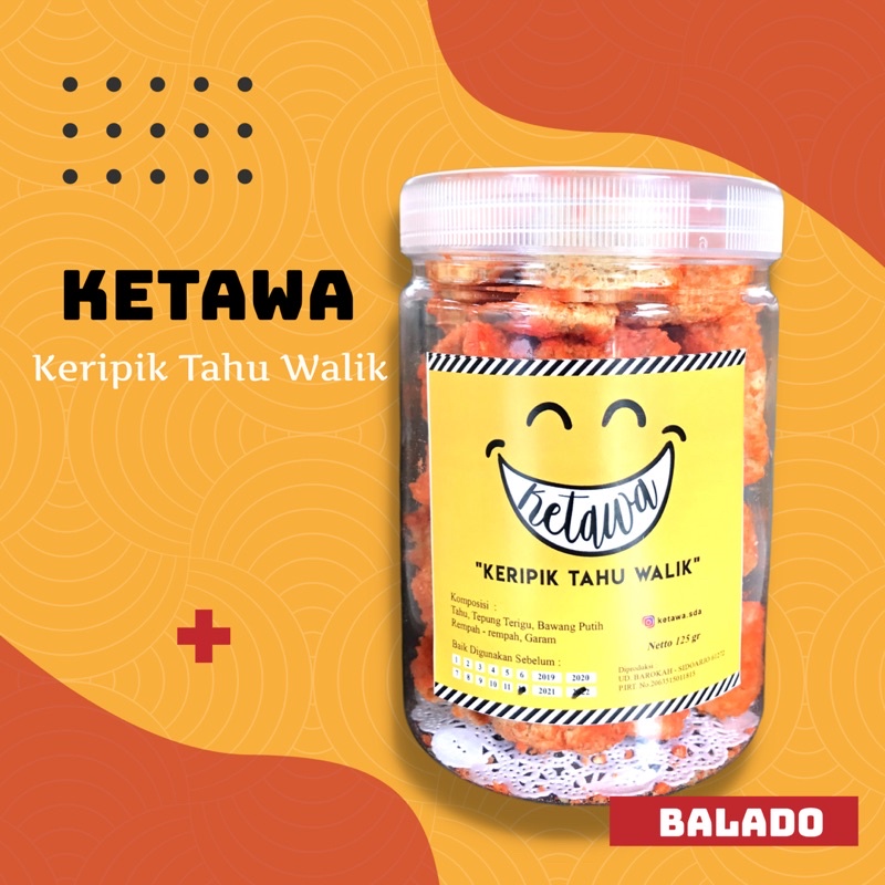 

KETAWA - Keripik Tahu Walik