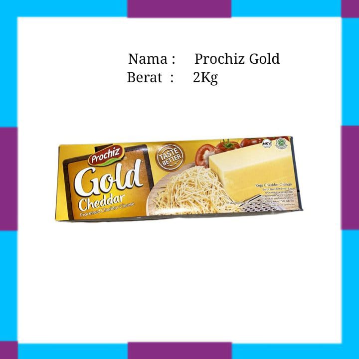 

Keju Prochiz Gold 2kg | Bekasi
