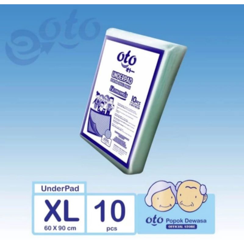 OTO UNDERPAD PERLAK ALAS pipis isi 10 lembar 60x90 cm &quot;TERBARU&quot;