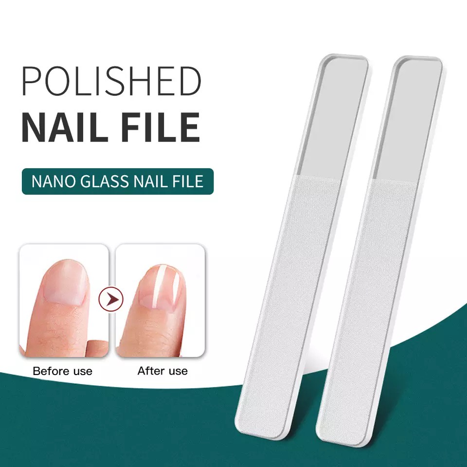 [EIKE] PENGKIR DAN PENGKILAP KUKU NANO GLASS / NANO MAGIC NAIL / PENGKILAP KUKU NAIL FILE / ALAT MANICURE PENDICURE KECANTIKAN KUKU