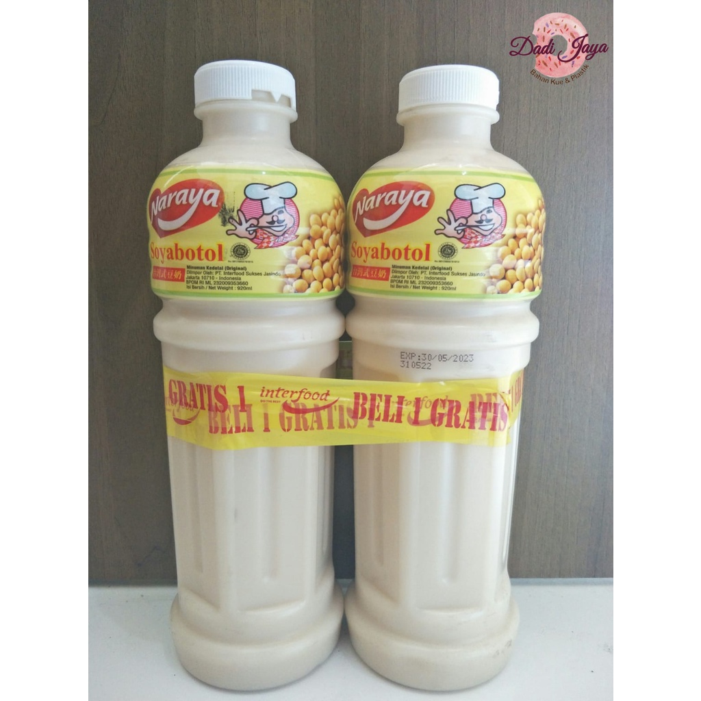 PROMO AKHIR TAHUN Naraya Soya Botol 920ml (BUY 1 GET 1)
